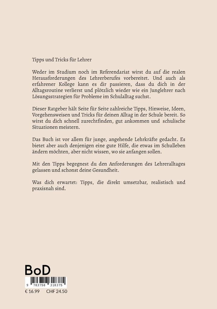 Weitere Ansicht: Tipps und Tricks für Lehrer | Nele Hansen