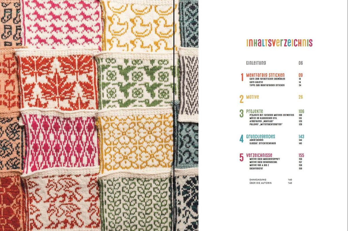 Weitere Ansicht: 150 farbenfrohe Strickmotive | Andrea Rangel
