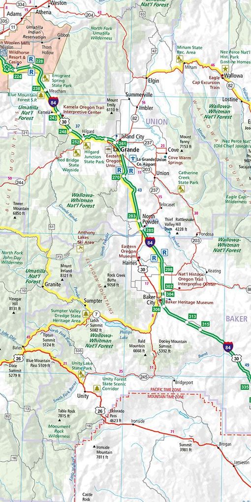 Weitere Ansicht: Hallwag Strassenkarte USA, Pacific Northwest 1:1 Mio.