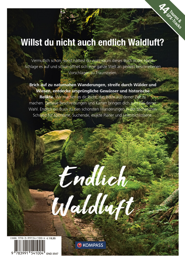 Weitere Ansicht: KOMPASS Endlich Waldluft - Sächsische Schweiz | Ralf Enke, Bernhard Pollmann