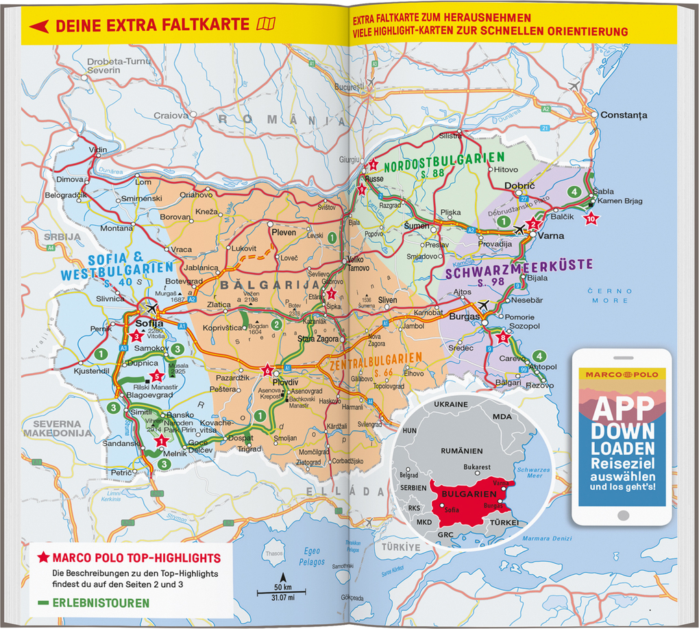 Weitere Ansicht: MARCO POLO Reiseführer Bulgarien | Magarditsch Hatschikjan, Volker Häring