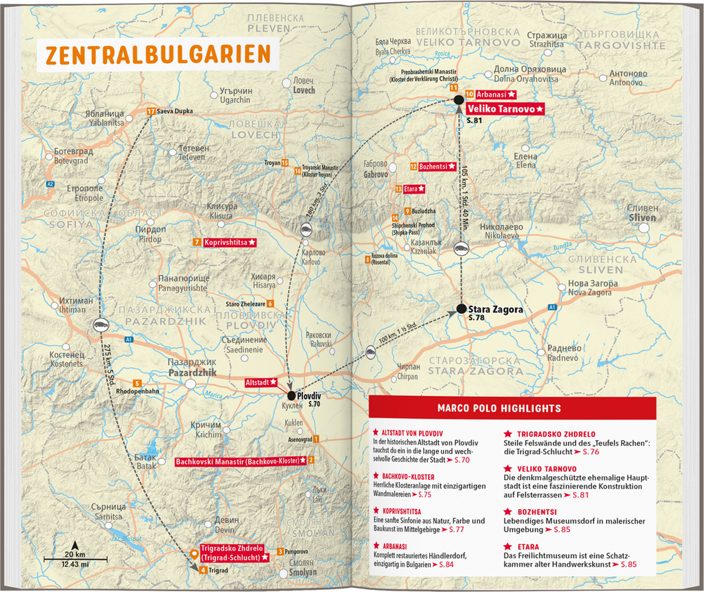 Weitere Ansicht: MARCO POLO Reiseführer Bulgarien | Magarditsch Hatschikjan, Volker Häring