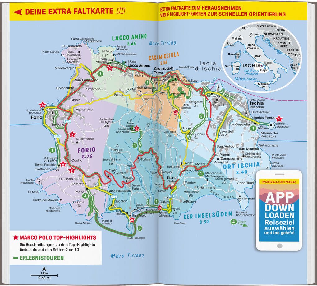 Weitere Ansicht: MARCO POLO Reiseführer Ischia | Stefanie Sonnentag, Bettina Dürr