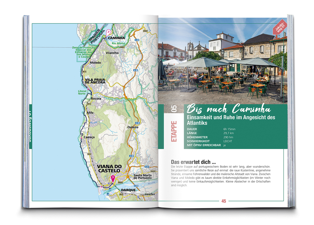Weitere Ansicht: KOMPASS Endlich Weitwandern - Jakobswege | Lisa Aigner, Robert Schwänz