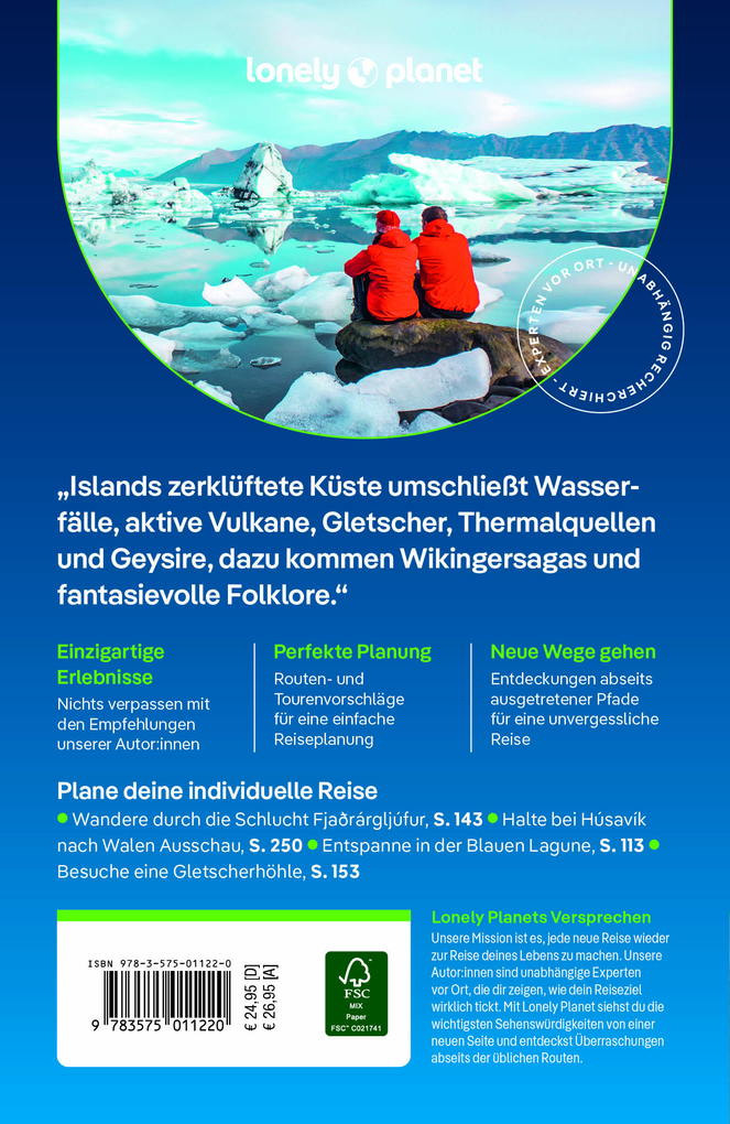 Weitere Ansicht: LONELY PLANET Reiseführer Island | Meena Thiruvengadam, Eygló Svala Arnarsdóttir, Alexis Averbuck, Egill Bjarnason