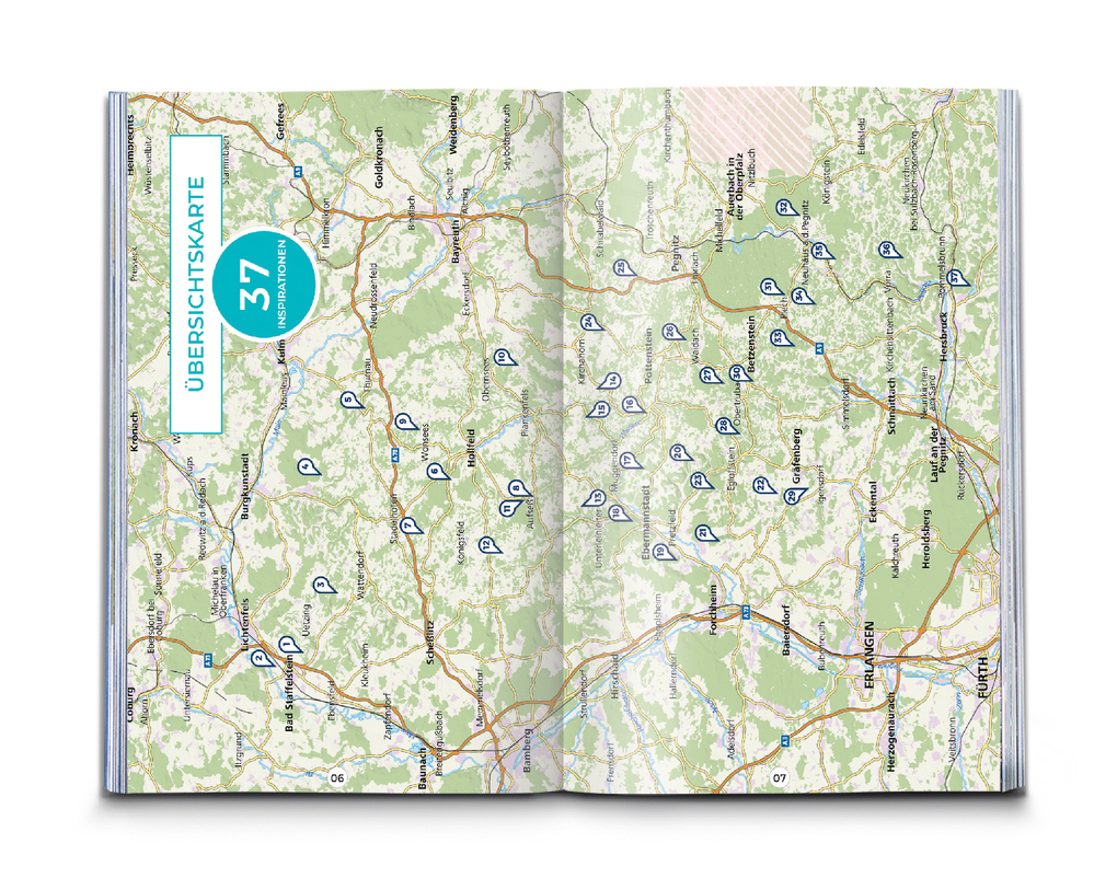 Weitere Ansicht: KOMPASS Inspiration Fränkische Schweiz