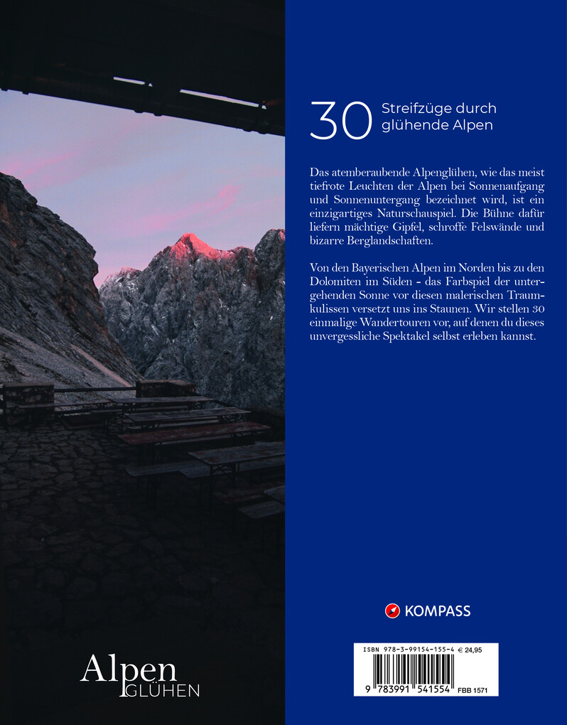 Weitere Ansicht: Alpenglühen - 30 Wandertouren durch leuchtende Alpenlandschaften | Maria Strobl