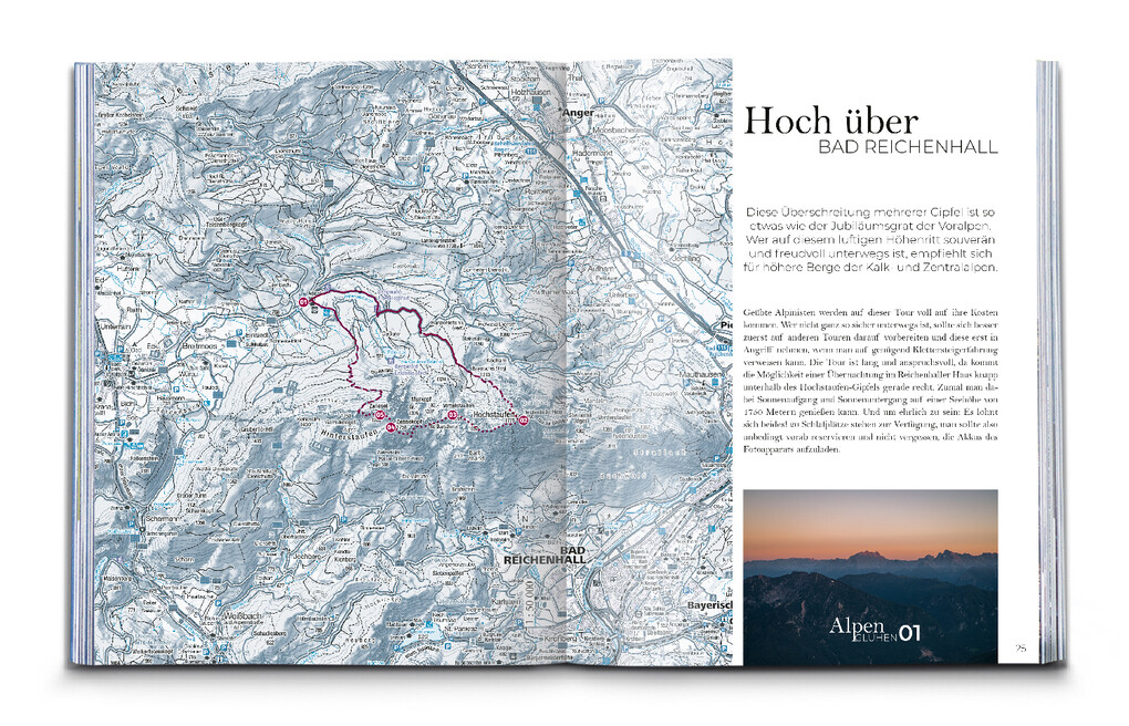 Weitere Ansicht: Alpenglühen - 30 Wandertouren durch leuchtende Alpenlandschaften | Maria Strobl