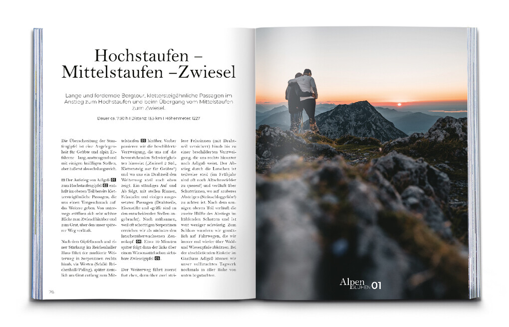 Weitere Ansicht: Alpenglühen - 30 Wandertouren durch leuchtende Alpenlandschaften | Maria Strobl