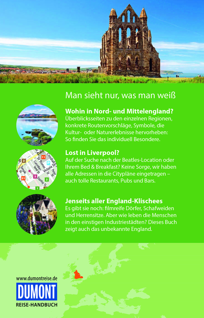 Weitere Ansicht: DUMONT Reise-Handbuch Reiseführer Nord-und Mittelengland | John Sykes