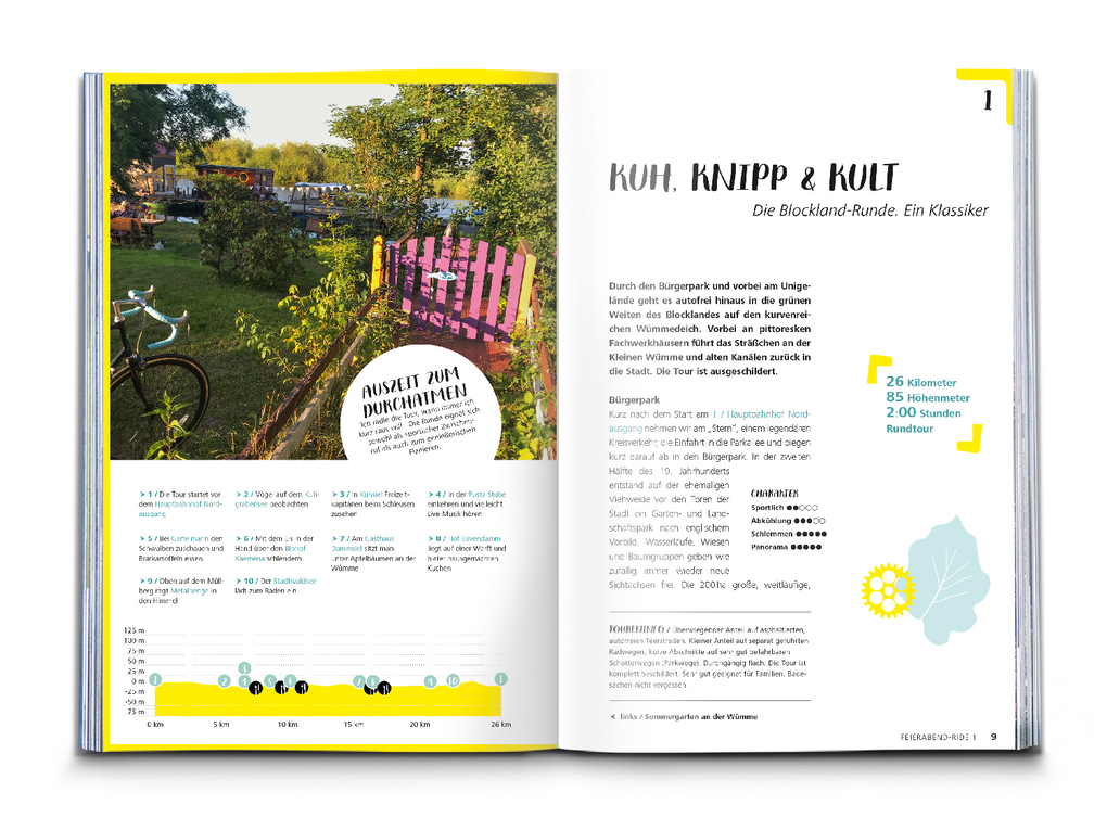 Weitere Ansicht: KOMPASS Radvergnügen Bremen & Weser | Jens Joost-Krüger