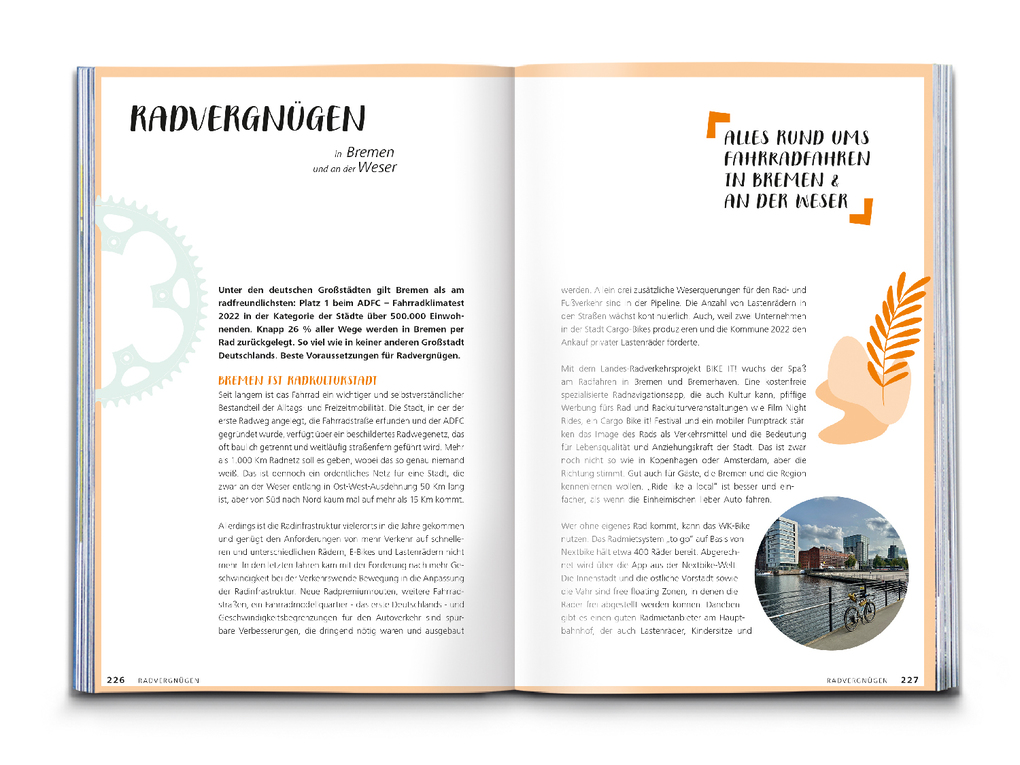 Weitere Ansicht: KOMPASS Radvergnügen Bremen & Weser | Jens Joost-Krüger