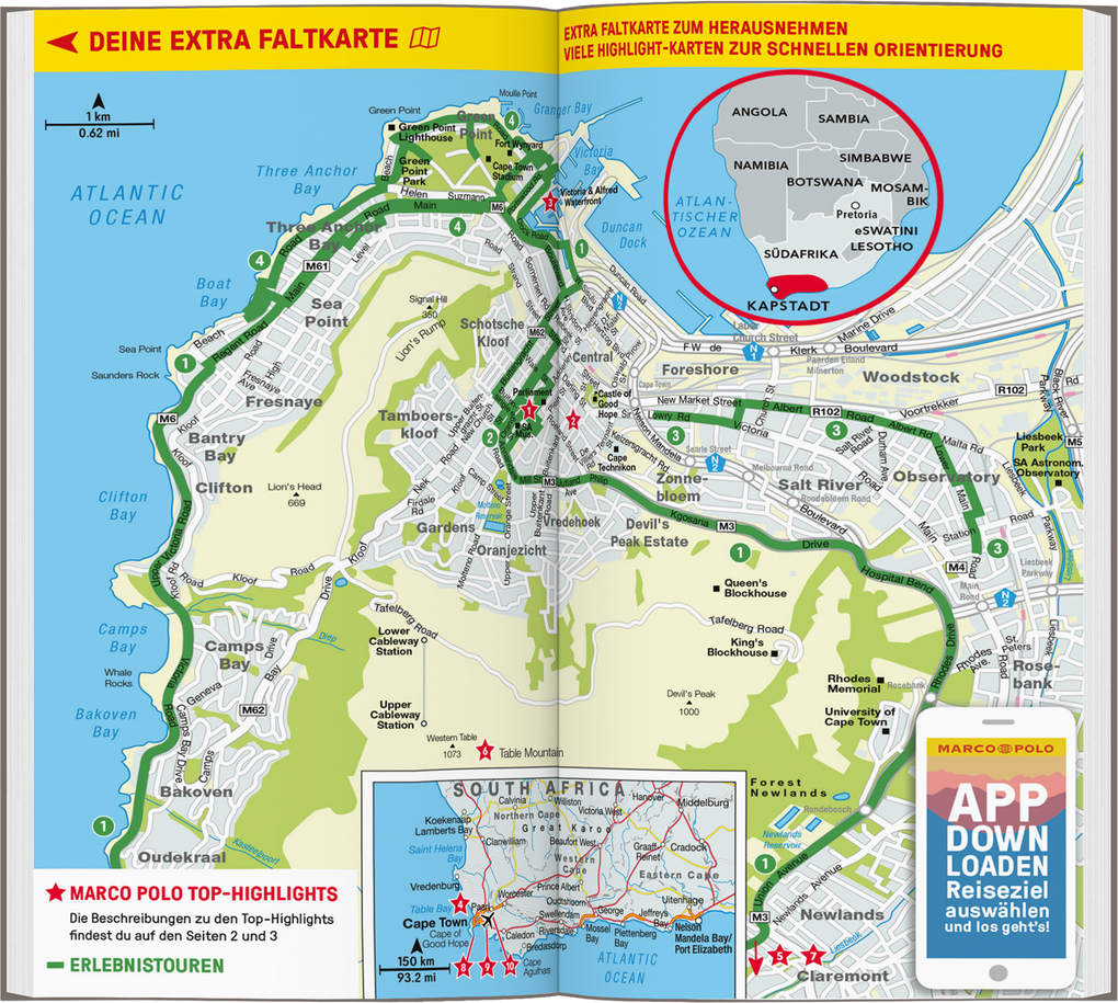Weitere Ansicht: MARCO POLO Reiseführer Kapstadt, Wine Lands, Garden Route | Kai Schächtele, Anja Jeschonneck, Markus Schönherr