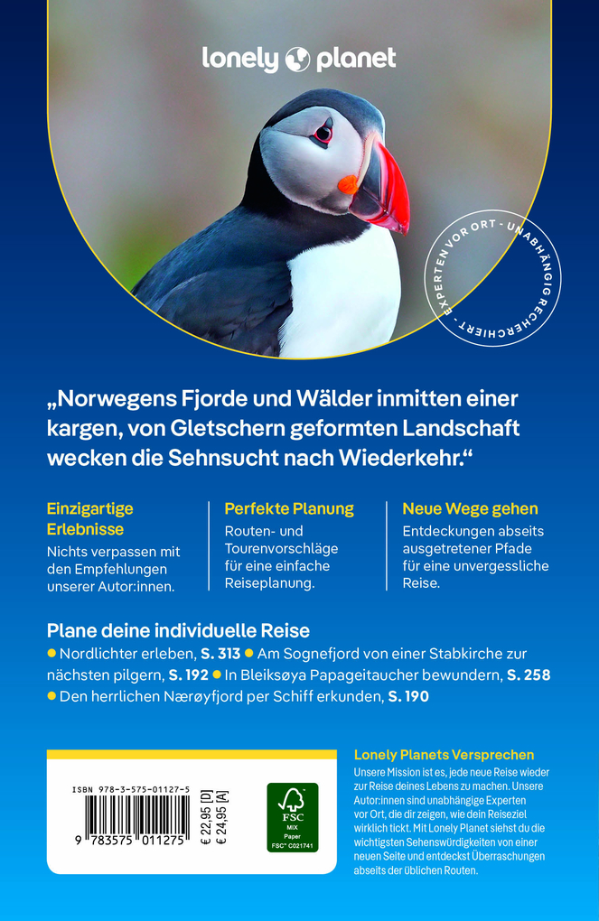 Weitere Ansicht: LONELY PLANET Reiseführer Norwegen | Gemma Graham, Anthony Ham, Hugh Francis Anderson, Annika Hipple