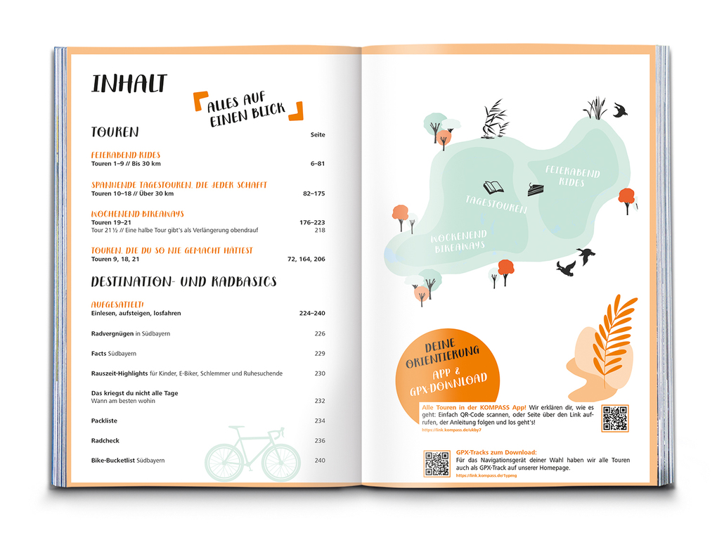 Weitere Ansicht: KOMPASS Radvergnügen Südbayern