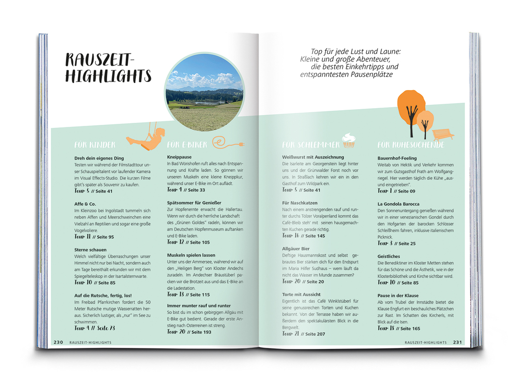 Weitere Ansicht: KOMPASS Radvergnügen Südbayern