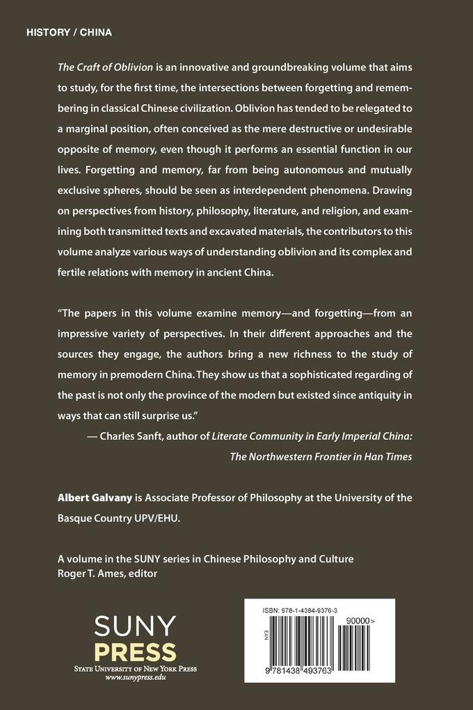 Weitere Ansicht: The Craft of Oblivion | Albert Galvany