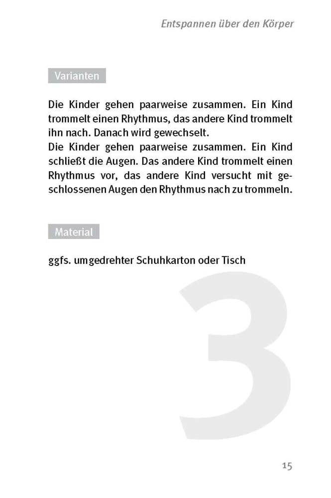 Weitere Ansicht: Die 50 besten Spiele zum Durchatmen und Entspannen für 6- bis 10-Jährige | Tanja Draxler