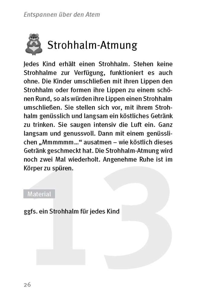 Weitere Ansicht: Die 50 besten Spiele zum Durchatmen und Entspannen für 6- bis 10-Jährige | Tanja Draxler