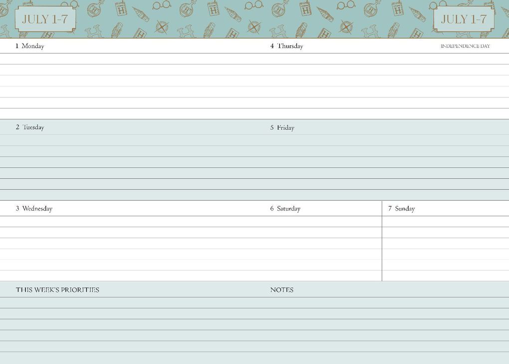 Weitere Ansicht: Harry Potter 2024-2025 Academic Year Planner | Insights