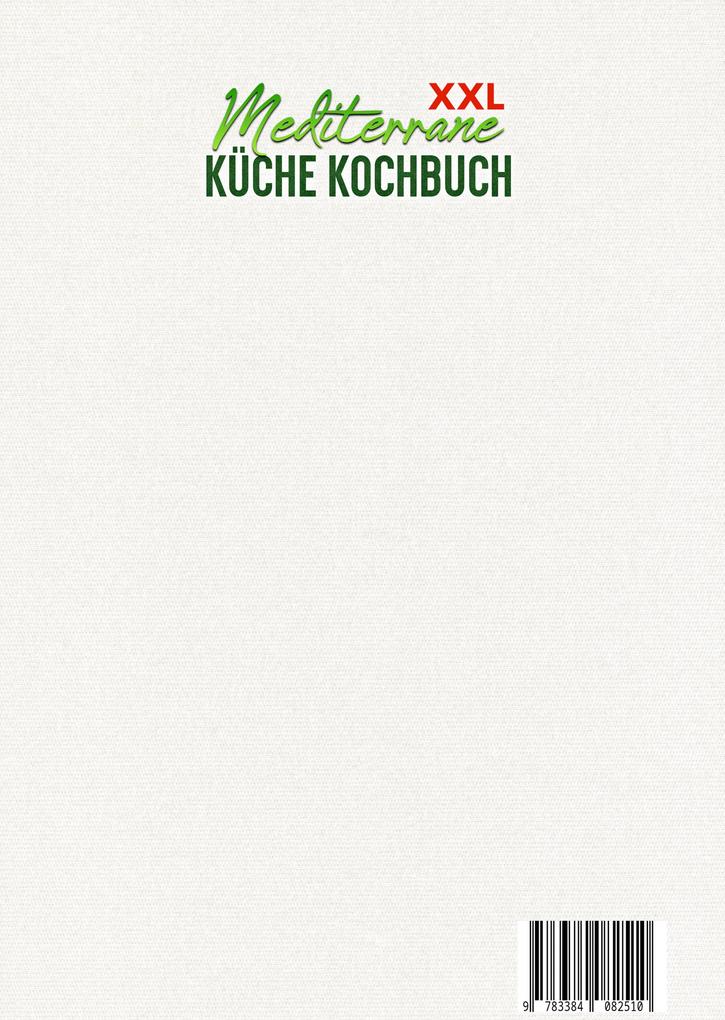 Weitere Ansicht: XXL Mediterrane Küche Kochbuch | Emilia Braun