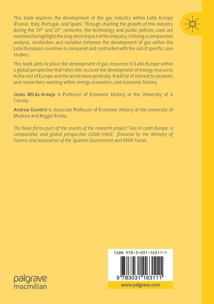 Weitere Ansicht: The Gas Industry in Latin Europe