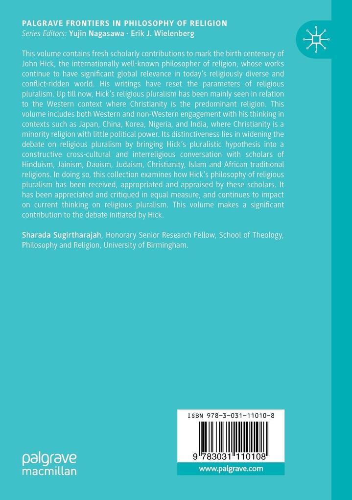 Weitere Ansicht: John Hick's Religious Pluralism in Global Perspective