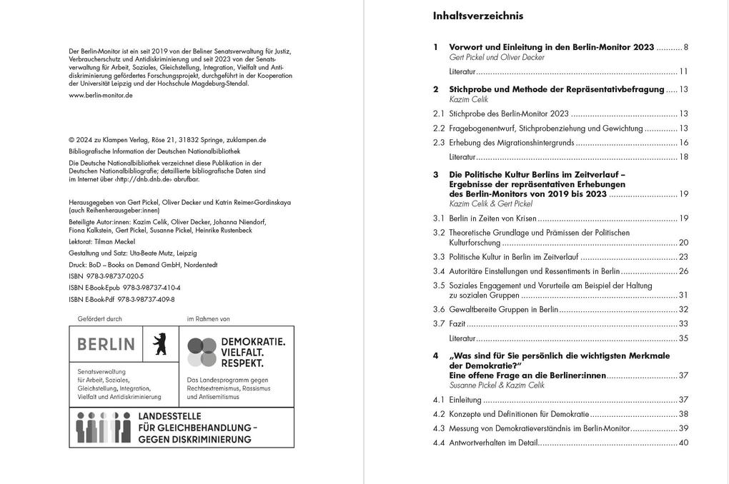 Weitere Ansicht: Der Berlin-Monitor 2023 | Katrin Reimer-Gordinskaya