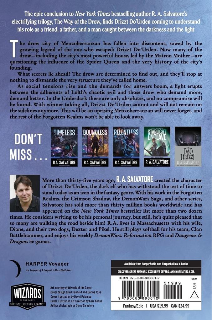 Weitere Ansicht: Lolth's Warrior | R A Salvatore