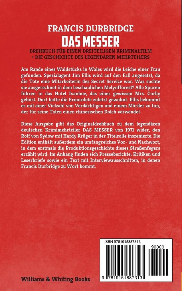 Weitere Ansicht: Das Messer | Francis Durbridge