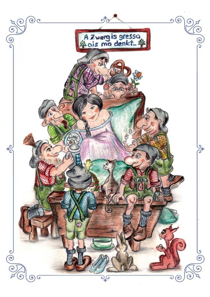 Weitere Ansicht: Die schönsten Grimms Märchen auf Bairisch | Toni Lauerer