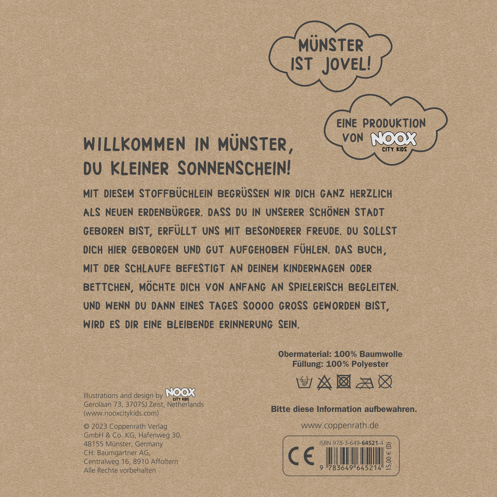 Weitere Ansicht: Knister-Babybuch: Münster ist jovel!