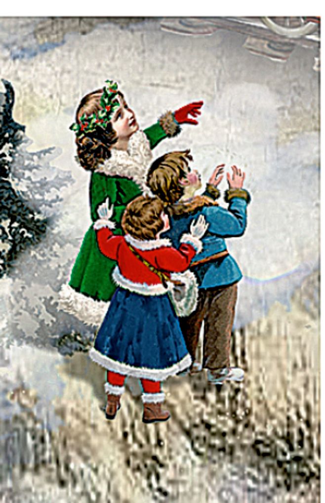Weitere Ansicht: A4-Wand-Adventskalender - Weihnachtsexpress in Winterlandschaft