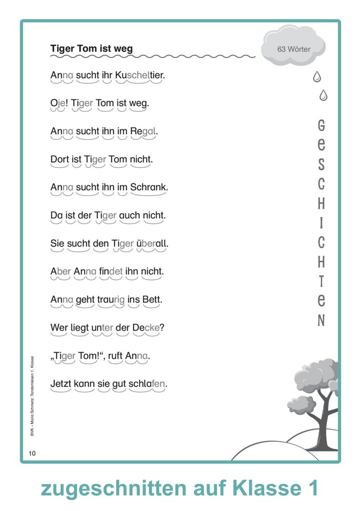 Weitere Ansicht: Tandemlesen - 1. Klasse | Maria Schmetz