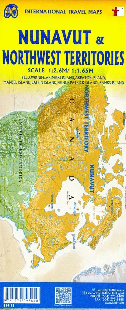 Weitere Ansicht: Nunavut & NW Territories
