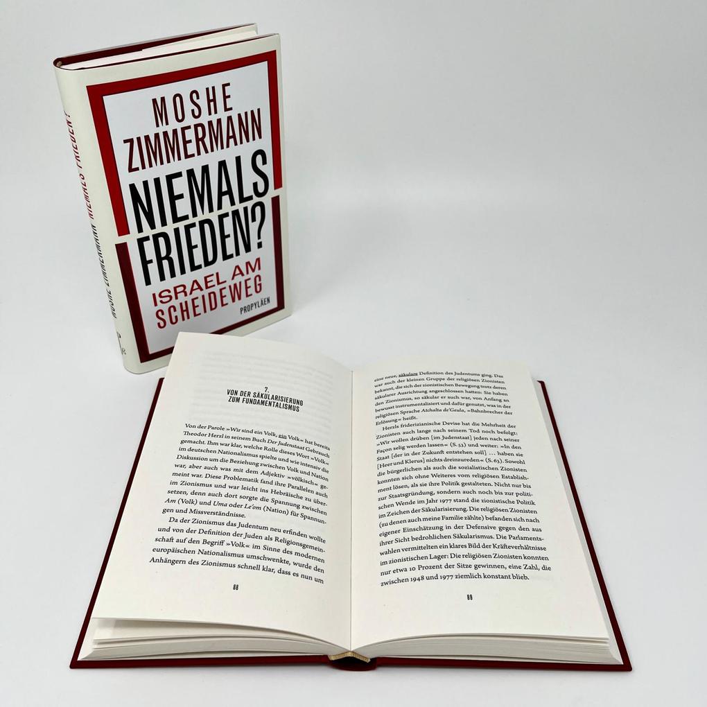 Weitere Ansicht: Niemals Frieden? | Moshe Zimmermann