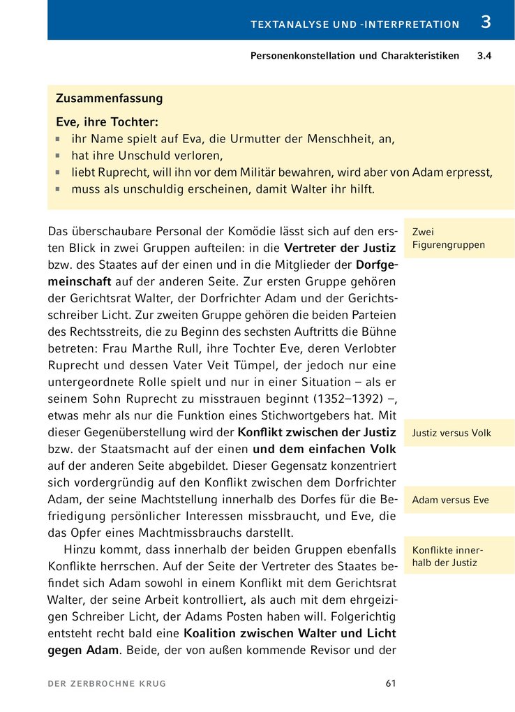 Weitere Ansicht: Der zerbrochne Krug von Heinrich von Kleist. - Textanalyse und Interpretation | Heinrich Kleist, Heinrich Von Kleist