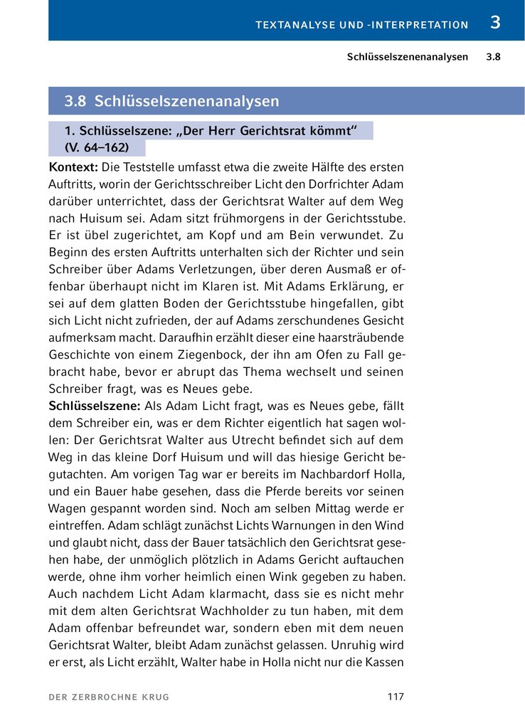 Weitere Ansicht: Der zerbrochne Krug von Heinrich von Kleist. - Textanalyse und Interpretation | Heinrich Kleist, Heinrich Von Kleist