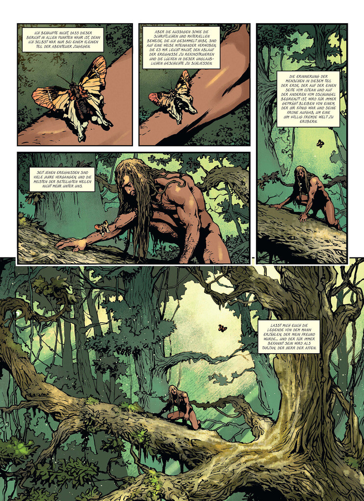 Weitere Ansicht: Tarzan bei den Affen (Graphic Novel) | Edgar Rice Burroughs