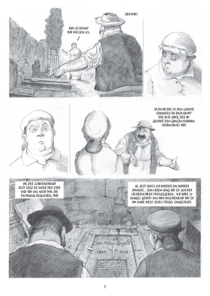 Weitere Ansicht: Don Quijote von der Mancha (Graphic Novel) | Miguel de Cervantes