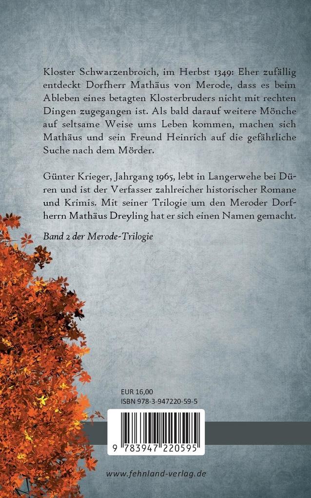 Weitere Ansicht: Merode-Trilogie 2 - Mönchsgesang | Günter Krieger