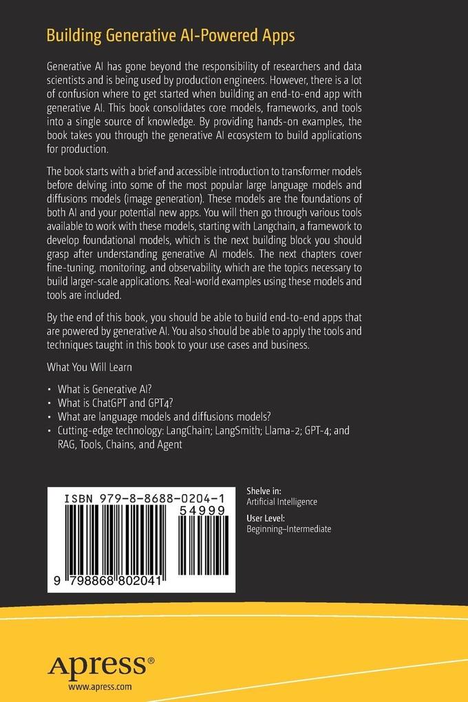 Weitere Ansicht: Building Generative AI-Powered Apps | Aarushi Kansal