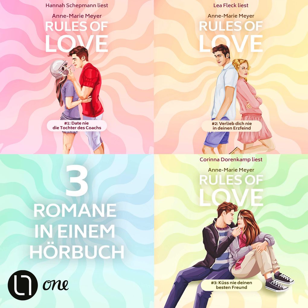 Produktbild: Rules of Love. Teil 1-3 | Anne-Marie Meyer