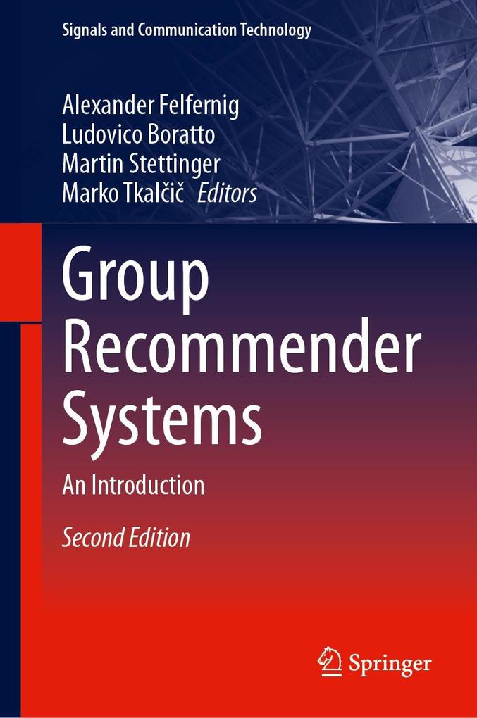 Produktbild: Group Recommender Systems