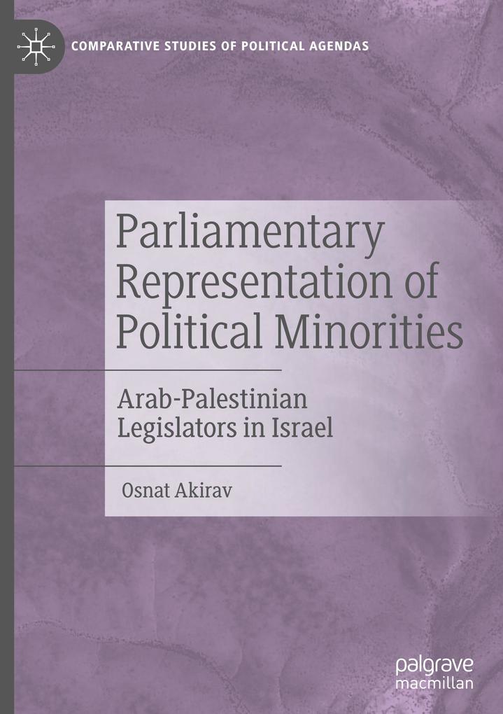 Produktbild: Parliamentary Representation of Political Minorities | Osnat Akirav