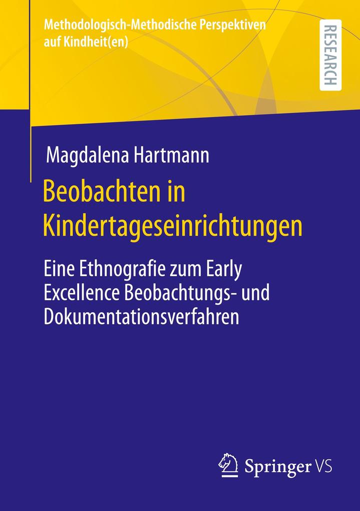 Produktbild: Beobachten in Kindertageseinrichtungen | Magdalena Hartmann