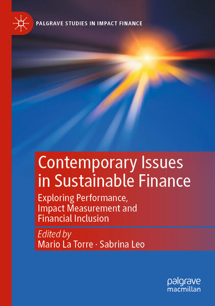 Produktbild: Contemporary Issues in Sustainable Finance