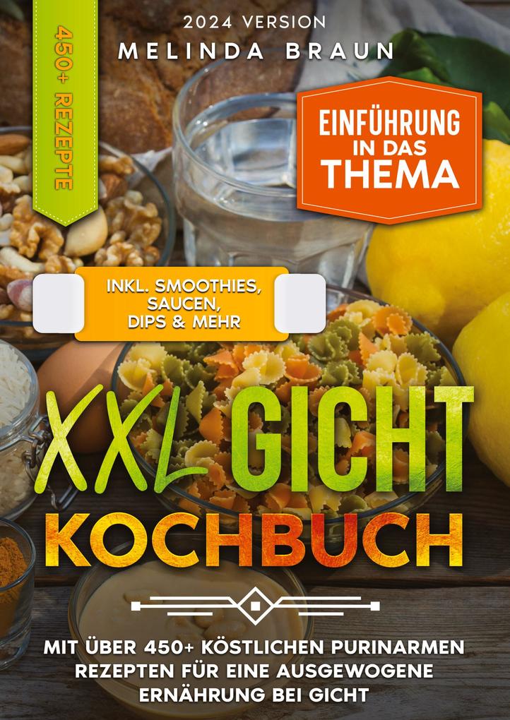 Produktbild: XXL Gicht Kochbuch | Melinda Braun