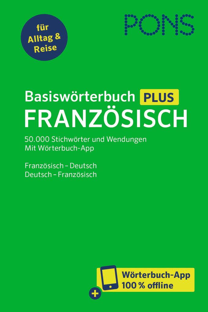 Produktbild: PONS Basiswörterbuch Plus Französisch