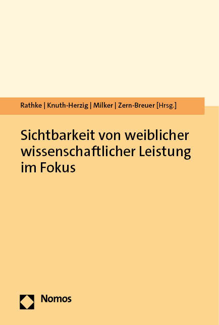 Produktbild: Sichtbarkeit von weiblicher wissenschaftlicher Leistung im Fokus